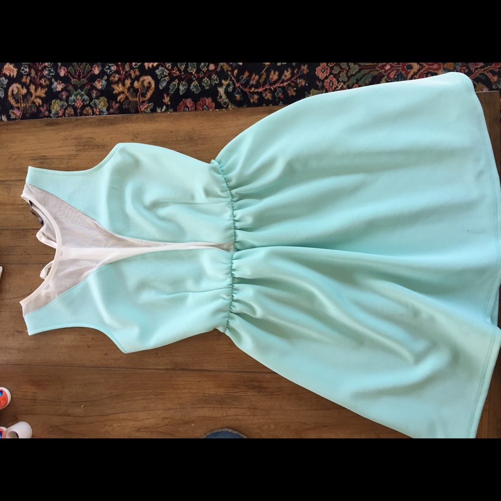 Beautiful Robbins egg blue boutique dress